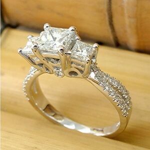 Princess Mina Elegant S925 Silver Women's Ring